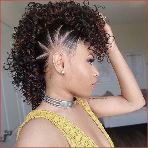 mohawk with braids and curls|More.